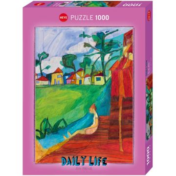 Puzzle Heye din 1000 piese - Lângă râu
