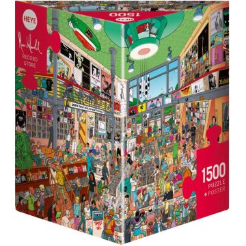 Puzzle Heye din 1500 piese - Magazin de discuri