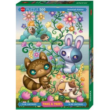 Puzzle Heye din 500 piese - Călătorie cu Jeremiah Ketner