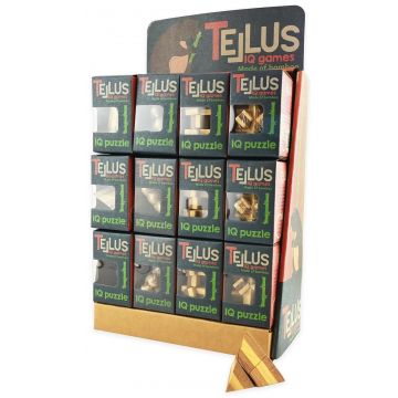 Puzzle logic din lemn Robetoy - IQ Games, sortiment