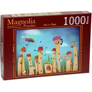 Puzzle Magnolia din 1000 de piese - Dancing City
