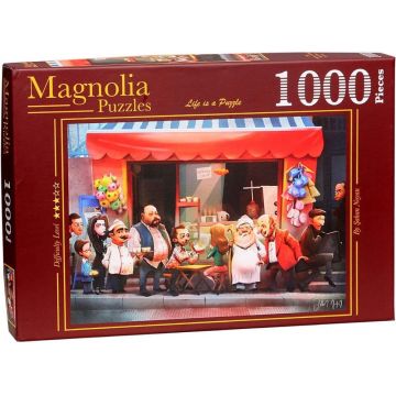 Puzzle Magnolia din 1000 de piese - Symphony of Oddities