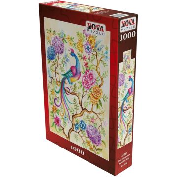 Puzzle Nova puzzle din 1000 piese - Pasărea fericirii