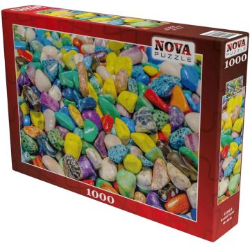 Puzzle Nova puzzle din 1000 piese - Pietre colorate