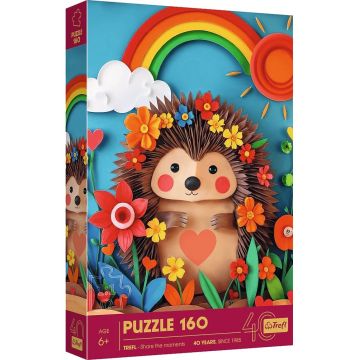Puzzle Trefl cu 160 de piese - Arici mic
