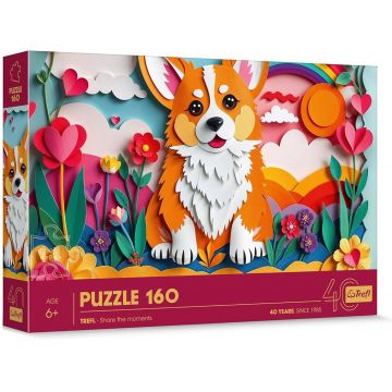 Puzzle Trefl cu 160 de piese - Câine mic