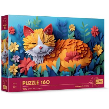 Puzzle Trefl cu 160 de piese - Pisică mică