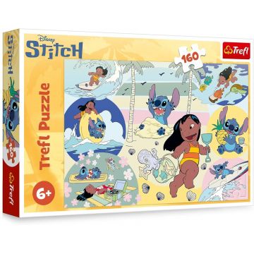Puzzle Trefl cu 160 de piese - Regulile lui Stitch