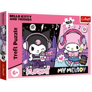 Puzzle Trefl de 160 de piese - Regulile lui Kuromi