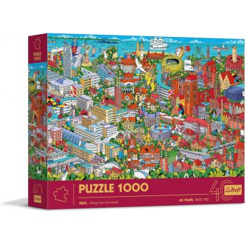 Puzzle Trefl din 1000 piese - Trioraș