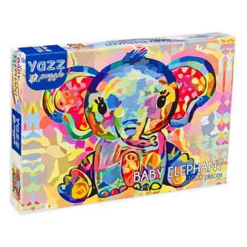 Puzzle Yazz Puzzle din 1000 de piese - Bebelușul Elefant