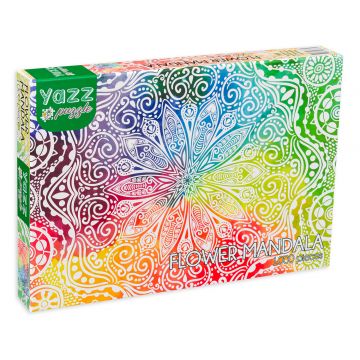 Puzzle Yazz Puzzle din 1000 de piese - Color Mandala