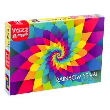 Puzzle Yazz Puzzle din 1000 de piese - Spirală multicoloră