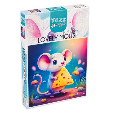 Puzzle Yazz Puzzle din 1023 de  piese - Lovely Mouse