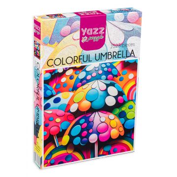 Puzzle Yazz Puzzle din 1023 de piese - Umbrela multicoloră