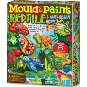 Set creativ 4M - Figurine din ipsos, reptile
