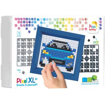 Set creativ cu cadru și pixeli Pixelhobby - XL, Car