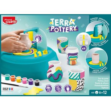 Set creativ Maped Creativ - Roată olarului