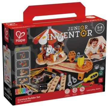 Set de construcție Hape International - Carnaval, 73 piese