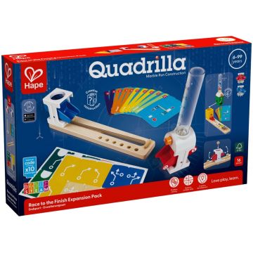 Set de joacă Hape International Quadrilla - Cursa către finală, expansiune, 16 piese