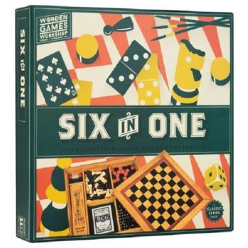 Set de jocuri de societate Six in One Compendium - De familie