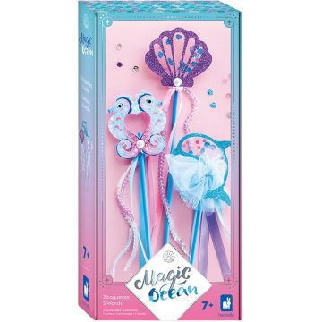 Trusă creativă  Janod - Magic Ocean, baghete magice