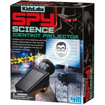 Trusă științifică 4M KidzLabs - Știința detectivilor, recunoașterea facială
