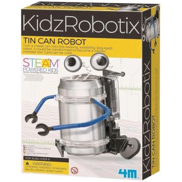 Trusă științifică 4M KidzRobotix - Robot din cutie