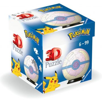 3D Puzzle Ravensburger din 54 piese - Pokemon: Heal Ball