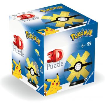 3D Puzzle Ravensburger din 54 piese - Pokemon: Quick Ball
