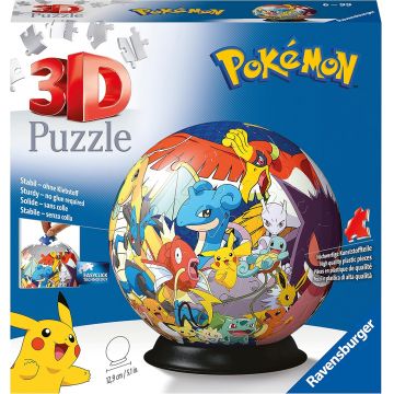 3D Puzzle Ravensburger din 72 piese - Pokemon