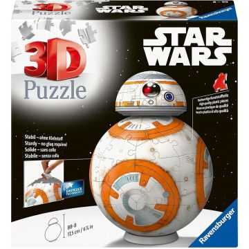 3D Puzzle Ravensburger din  99 piese - BB-8