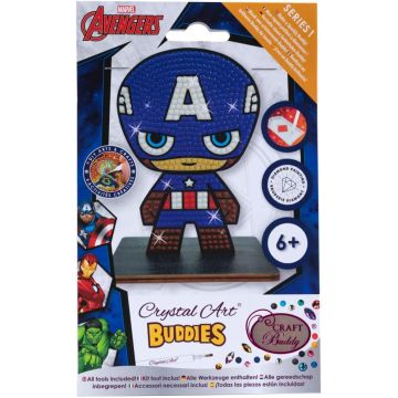 Craft Buddy Diamond Figure - Captain America