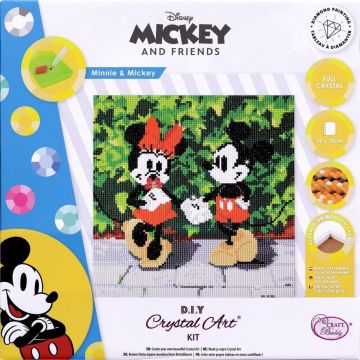 Goblen cu diamante Craft Вuddy - Mickey și Minnie Mouse