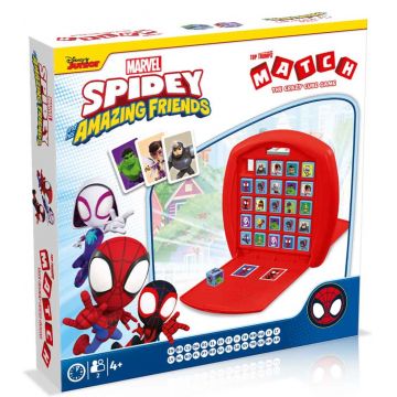 Joc de cărți și zaruri Top Trumps Match - Spidey and his amazing friends