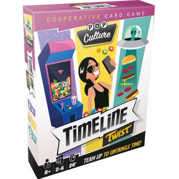 Joc de societate  Timeline Twist: Pop Culture - Cooperare