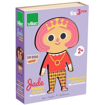 Jucărie din lemn  Vilac - Imbraca-te fata prin design Ingela P. Arrhenius