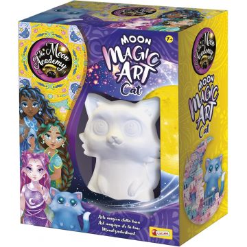 Kit creativ  Lisciani Giochi - Colorează-ți propria figurină din ipsos cu un pisoi