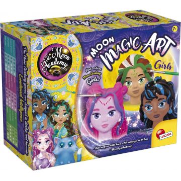 Kit creativ  Lisciani Giochi -  Pictează singur figurile fetelor din ipsos