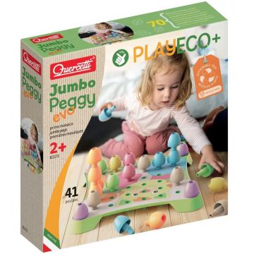 Mozaic Quercetti Play Eco - Jumbo Peggy Evo, 41 de piese