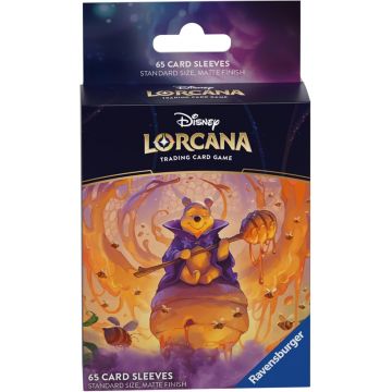 Protecții pentru cărți de joc Ravensburger - Disney Lorcana TCG: Azurite Sea - Winnie the Pooh (65 buc.)