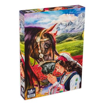 Puzzle Black Sea Premium din 1000 de piese - Culorile Bulgariei