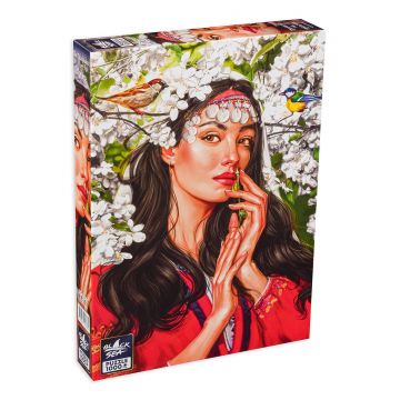 Puzzle Black Sea Premium din 1000 de piese - Parfumul de primăvară