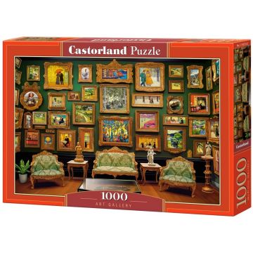 Puzzle Castorland din 1000 piese - Galerie de artă