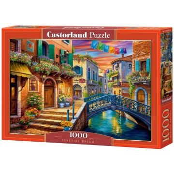 Puzzle Castorland din 1000 piese - Visul venețian