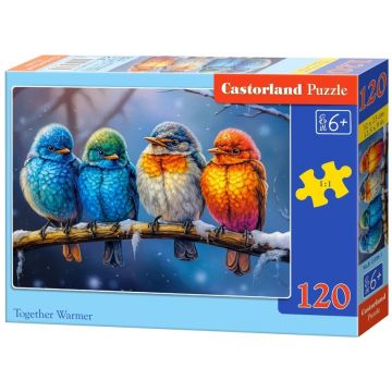 Puzzle Castorland din 120 piese - E mai cald împreună