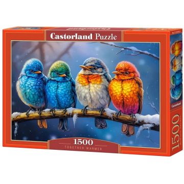 Puzzle Castorland din 1500 piese - E mai cald împreună