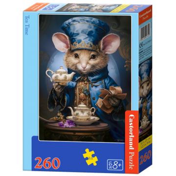 Puzzle Castorland din 260 piese - E timpul pentru ceai
