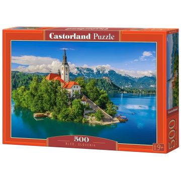 Puzzle Castorland din 500 piese - Bled, Slovenia