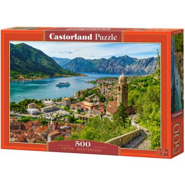 Puzzle Castorland din 500 piese - Kotor, Muntenegru